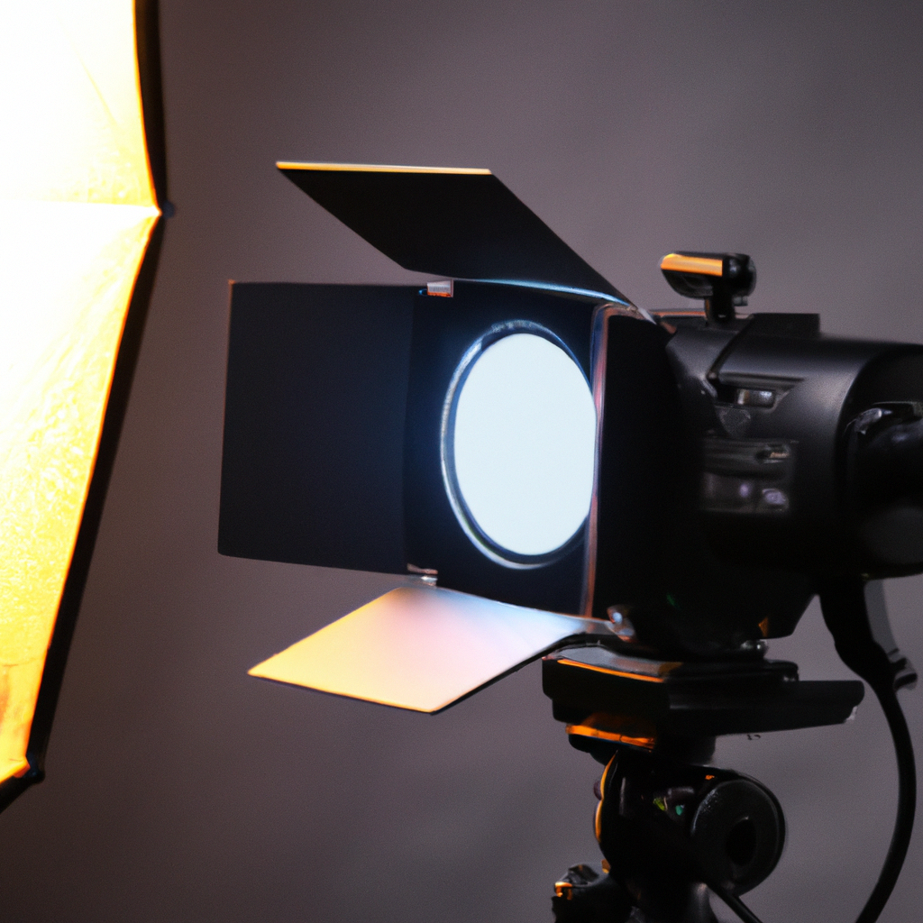 Studio minimaliste avec lumière douce